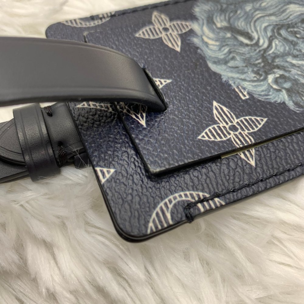 Louis Vuitton Chapman Brothers Lion Luggage Tag - Picture 3 of 6